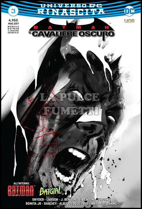 BATMAN IL CAVALIERE OSCURO # 57 - BATMAN IL CAVALIERE OSCURO 3 - VARIANT - RINASCITA
